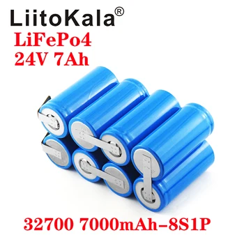 LiitoKala 12V 24V 36V 7Ah 32700 7000mAh lii-70A LiFePO4 Batérie 35A Kontinuálne Vypúšťanie Maximálne 55A Vysoký výkon batérie typu 